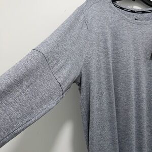 Nike Heather Gray Dri-FIT Shirt